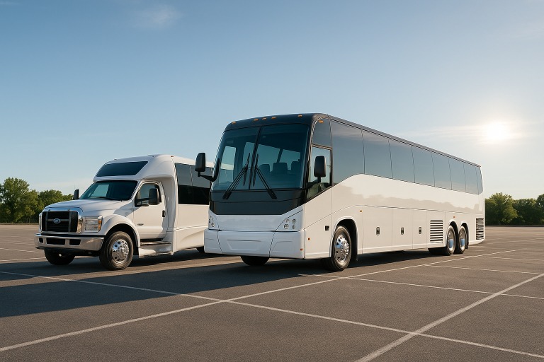 Charter Bus in Manchester