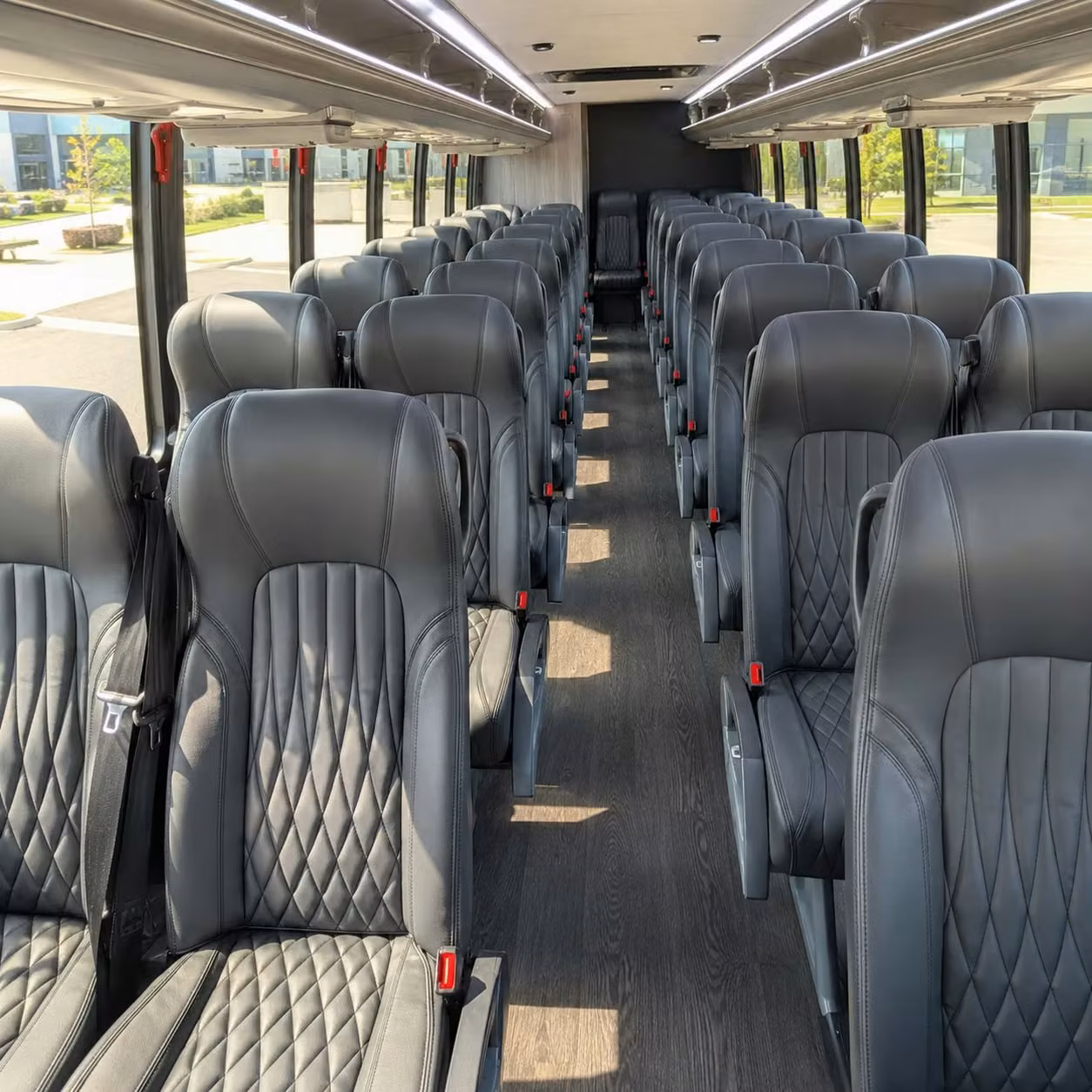 35 passenger minibus inside